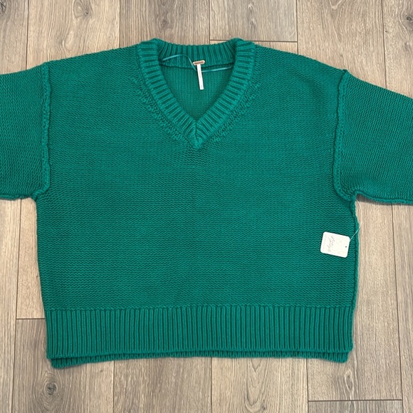 Free People Alli V-Neck Sweater - Picture 10 of 11